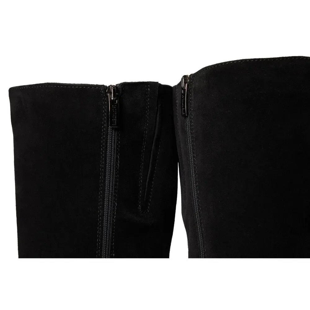 LA CANADIENNE ALISTER BLACK SUEDE 10 M BOOTS